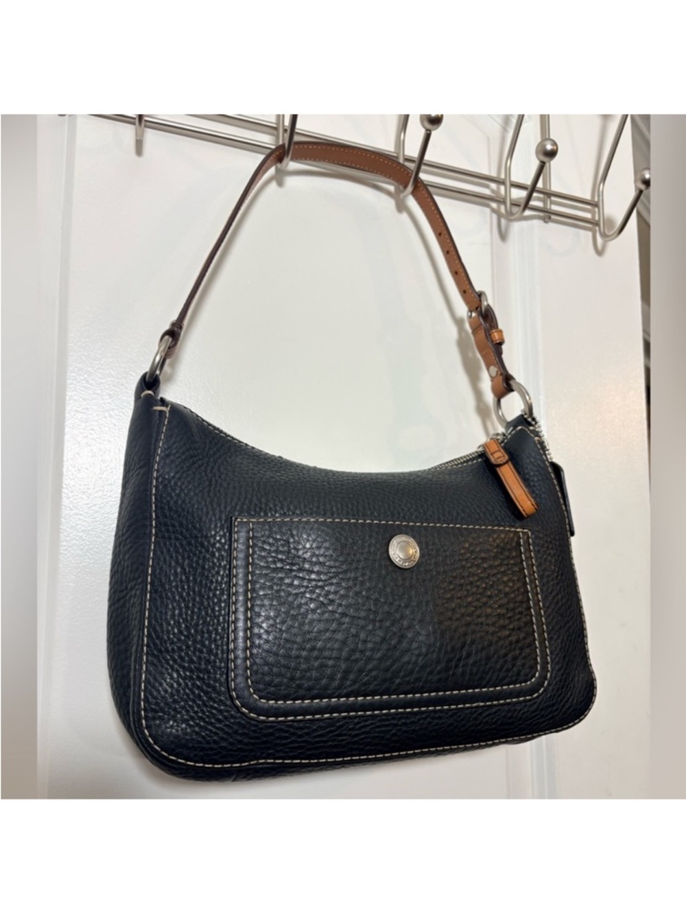Coach Chelsea Pebbled Leather Hobo - F10890